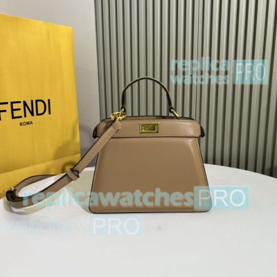 Replica Fend--i Peekaboo Iseeu Petite Beige Bag